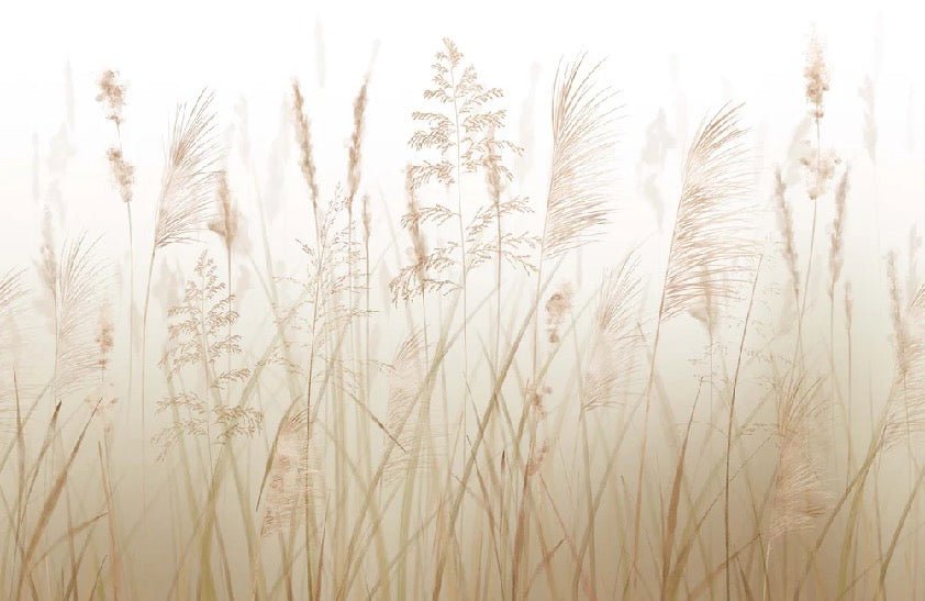 Papier peint fleur des champs de blé, XXL, tendance