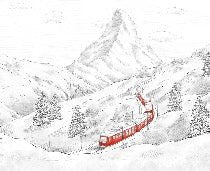 Papel pintado Matterhorn panorámico