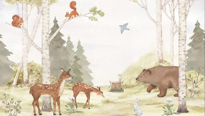 Papel pintado Bosque encantado