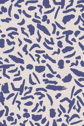 Papier peint artistic form bleu, XXL, tendance