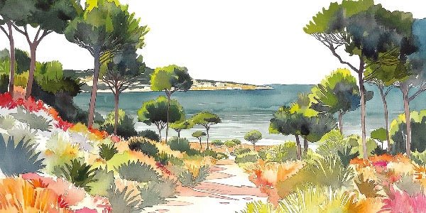 Papel pintado panorámico de verano