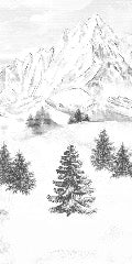 Papel pintado de la montaña de Chamonix