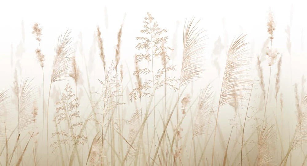 Fondo de flores de campo de trigo