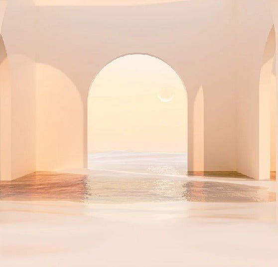 Papier peint panoramique design sunset arch, XXL, tendance