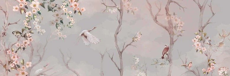 Papel pintado panorámico de primavera