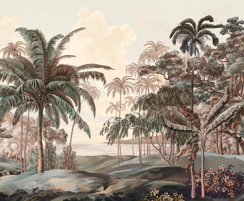 Papel pintado paisaje Célèbes terra