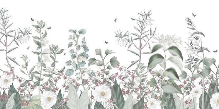 Papel pintado Flores silvestres