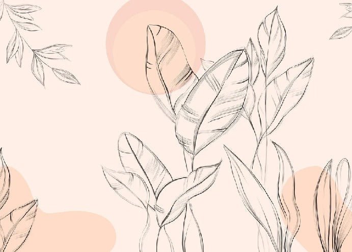 Papier peint gracieuse flore, XXL, tendance