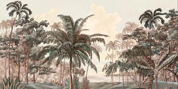 Papel pintado paisaje Célèbes terra