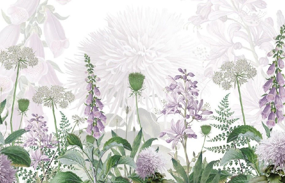 Papel pintado Bell dance flower