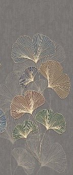 Papel pintado panorámico ginkgo asia de moda