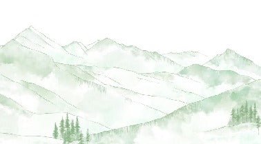 Papel pintado Aravis verde claro
