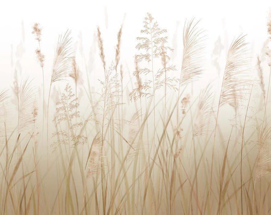 Fondo de flores de campo de trigo