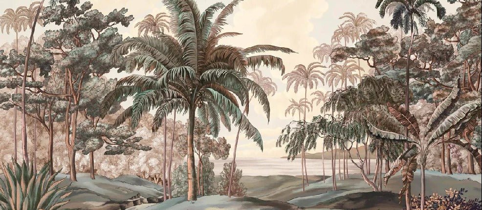 Papel pintado paisaje Célèbes terra