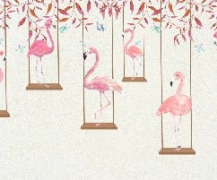 Papel pintado Flamingo