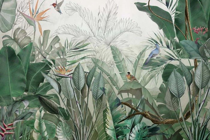Papel pintado Amazonia quintaesencia selva panorámica