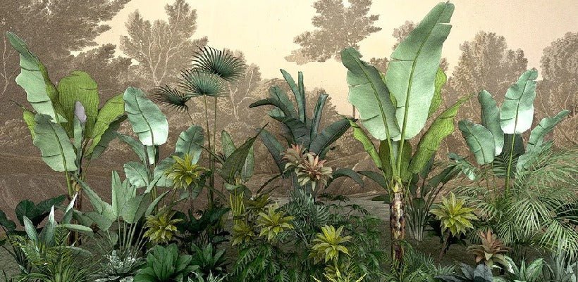 Papel pintado Selva indonesia