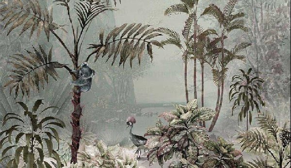 Papel pintado panorámico Jungle Perth