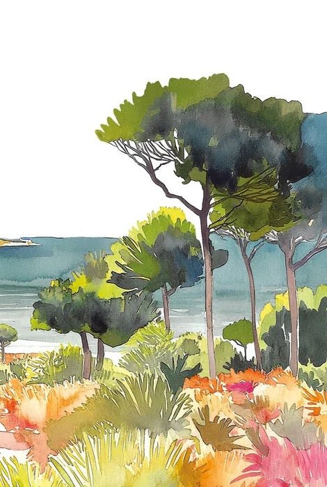 Papel pintado panorámico aire veraniego