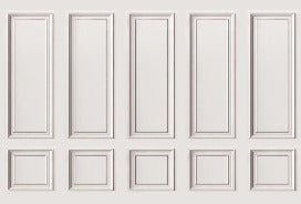 Papel pintado con molduras panorámicas haussmanianas