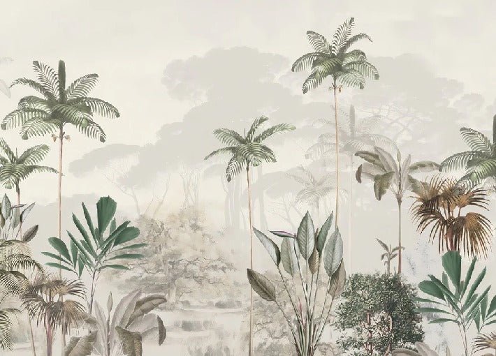 Papel pintado Selva panorámica Green Eden