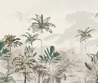 Papel pintado Selva panorámica Green Eden