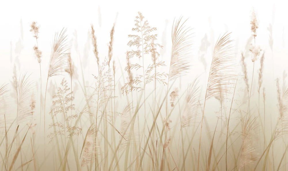 Fondo de flores de campo de trigo