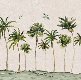 Papier peint rêve de palmier