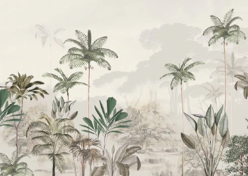 Papel pintado Selva panorámica Green Eden