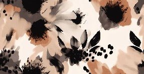 Fondo de flores hipnóticas