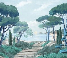 Papel pintado Paseo por los arroyos