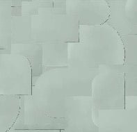 Papier peint panoramique découpé vert, XXL, tendance