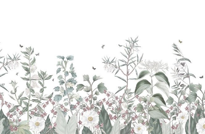 Papel pintado Flores silvestres