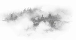 Papel pintado Niebla gris de las cumbres