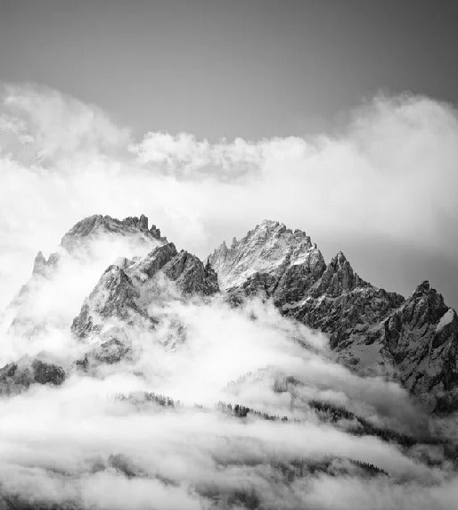 Papel pintado panorámico Picos Dolomitas