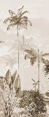 Papel pintado panoramico jungle eden sepia