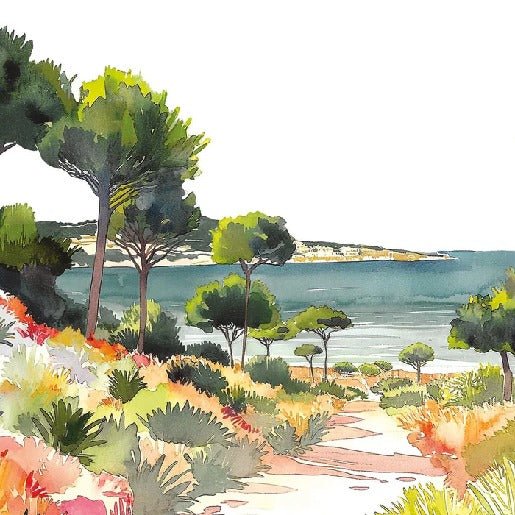 Papel pintado panorámico de verano