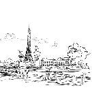 Papier peint pont Alexandre Paris, XXL, tendance