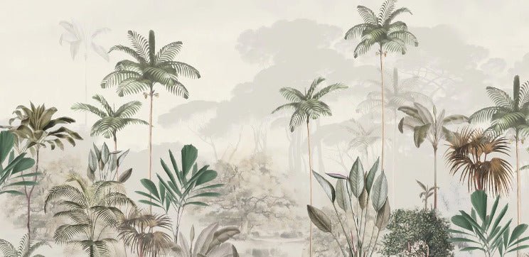 Papel pintado Selva panorámica Green Eden