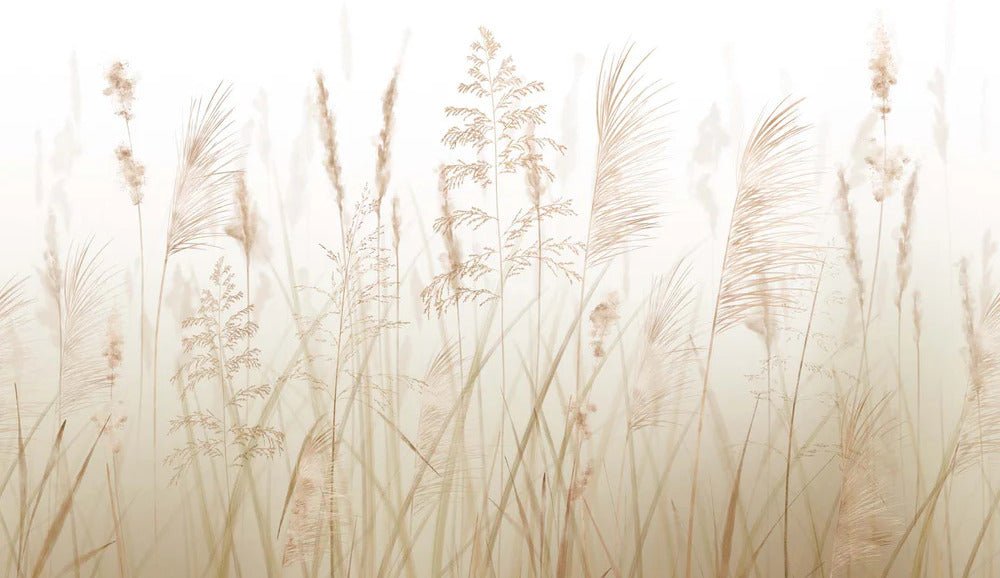 Papier peint fleur des champs de blé, XXL, tendance