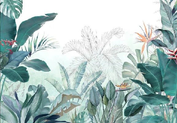 Papel pintado panorámico Quintaesencia tropical