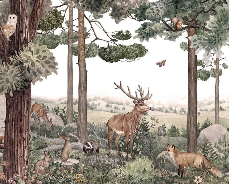 Papel pintado Wild path baby