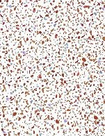 Papel pintado efecto terrazo