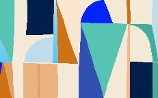 Papier peint Memphis style vibrant, XXL, tendance