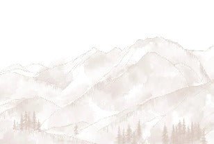 Papel pintado panorámico Aravis beige