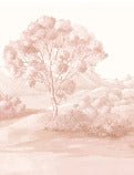 Papel pintado Paisaje poético jazmín