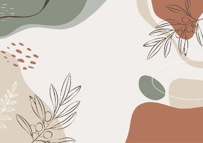 Papel pintado panorámico follaje olivaissance