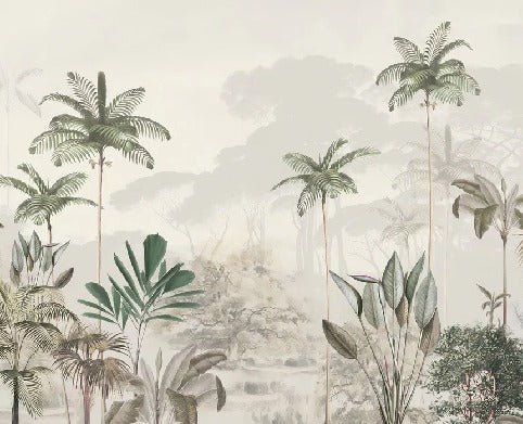 Papel pintado Selva panorámica Green Eden