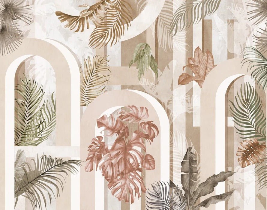 Papel pintado Arco sepia