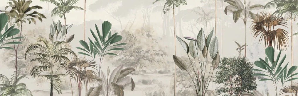 Papel pintado Selva panorámica Green Eden